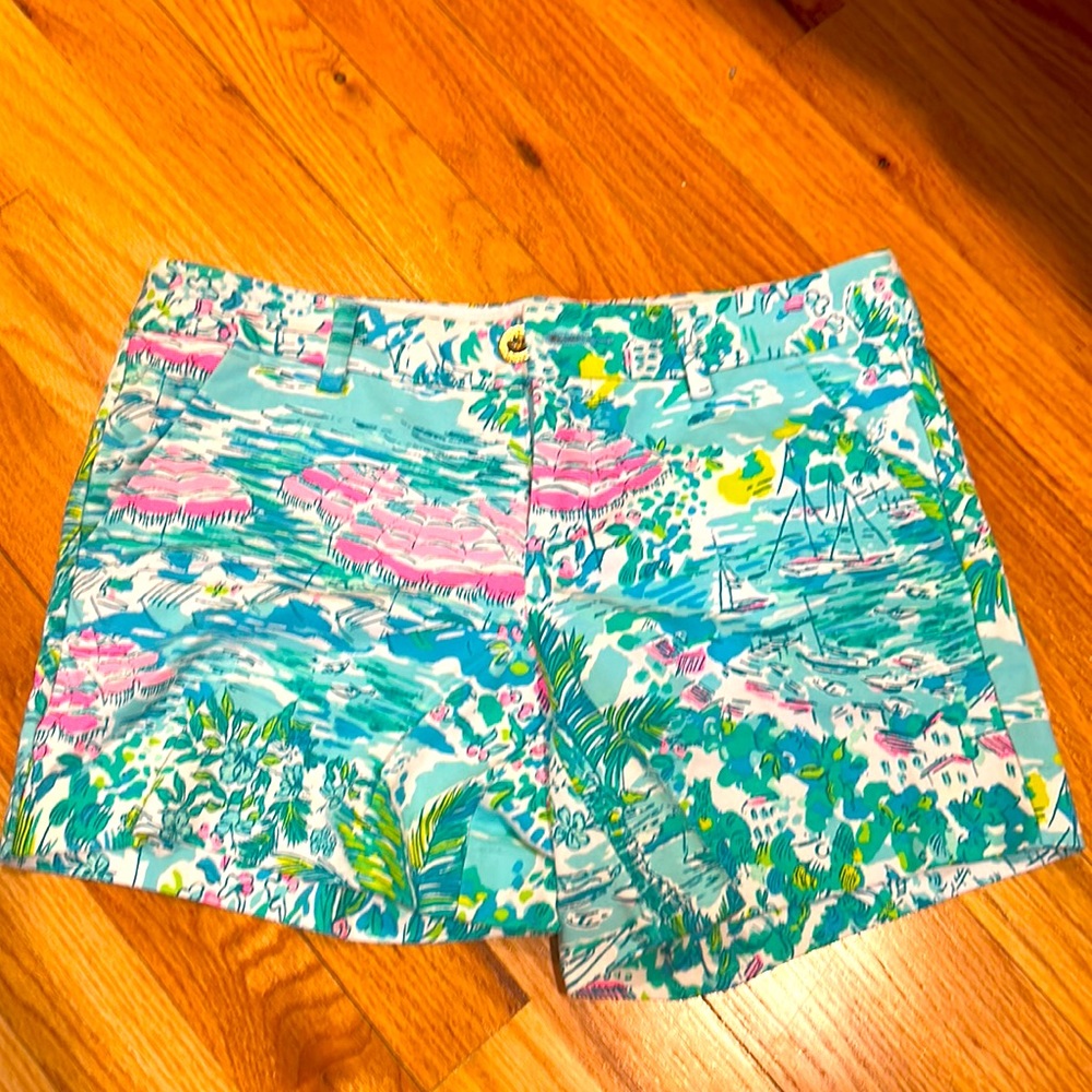NWT Lilly Pulitzer knit shorts size 0